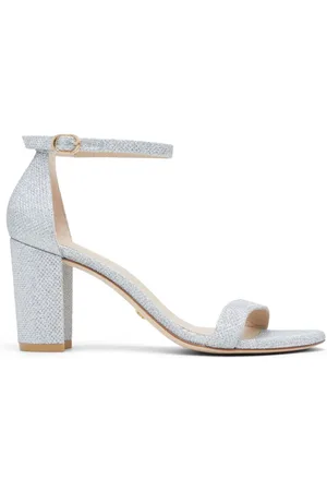Stuart Weitzman Dames, Schoenen, Grijs, Maat: 35 1/2 EU Leer