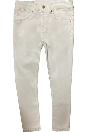Dondup Heren, Jeans, Wit, Maat: W35 Katoen
