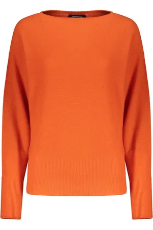 Fabiana Filippi Dames, Truien, Oranje, Maat: 2XS Kasjmier
