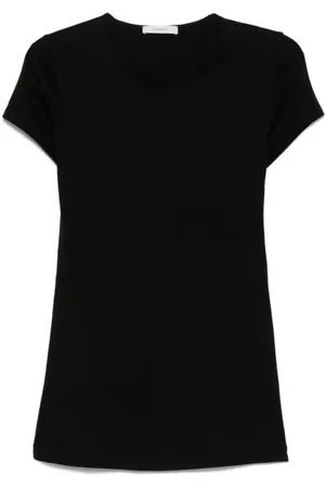 LEMAIRE Dames, Tops, Zwart, Maat: M Katoen