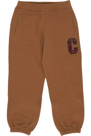 Carhartt Heren, Broeken, Bruin, Maat: M Fleece