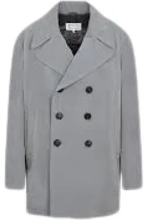 Maison Margiela Dames, Mantels, Grijs, Maat: XS Denim