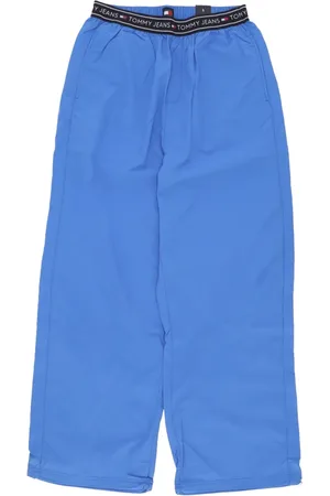 Tommy Hilfiger Dames, Broeken, Blauw, Maat: XS Nylon