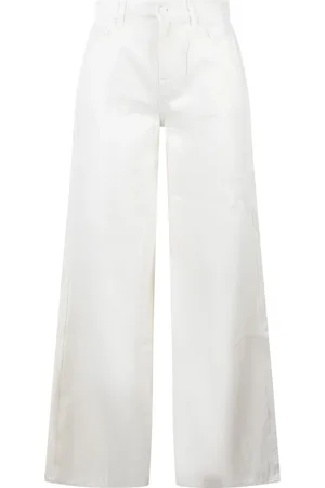7 for all Mankind Dames, Broeken, Wit, Maat: W30 Katoen