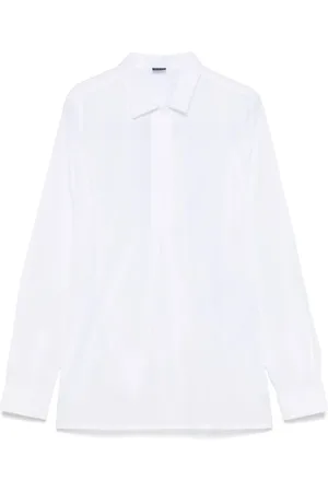 FAY Dames, Blouses & Shirts, Wit, Maat: L Katoen