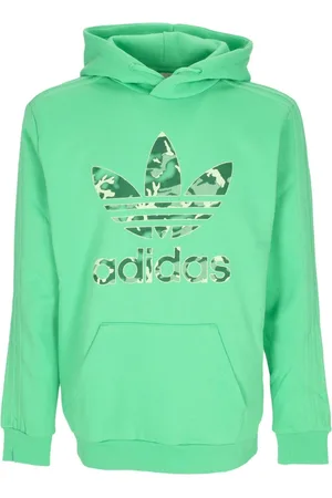 adidas Heren, Sweatshirts & Hoodies, Groen, Maat: S Katoen