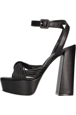 Sergio Rossi Dames, Schoenen, Zwart, Maat: 35 EU Leer