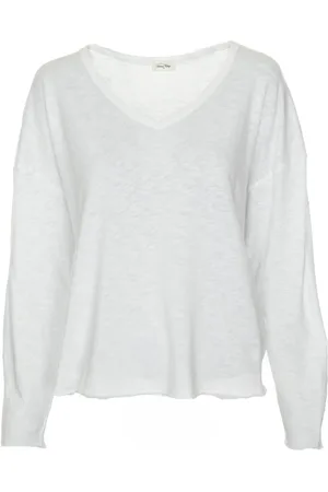 American Vintage Dames, Blouses & Shirts, Wit, Maat: S