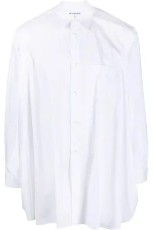 Comme des Garçons Heren, Overhemden, Wit, Maat: M Katoen
