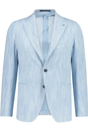 TAGLIATORE Heren, Pakken, Blauw, Maat: M Denim