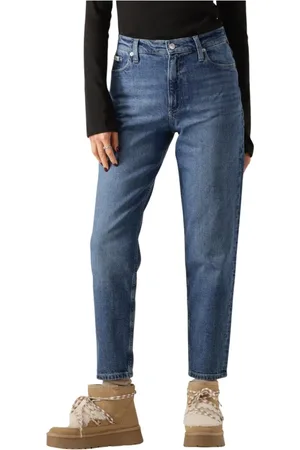 Calvin Klein Dames, Jeans, Blauw, Maat: W31 Katoen