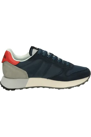 sun68 Heren, Schoenen, Blauw, Maat: 43 EU Leer