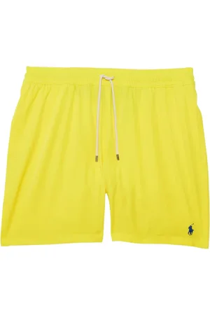 Ralph Lauren Heren, Badkleding, Geel, Maat: M Poliester