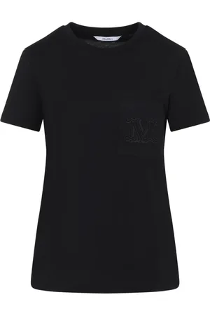 Max Mara Dames, Tops, Zwart, Maat: XS Katoen