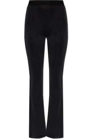 VERSACE Dames, Broeken, Zwart, Maat: M