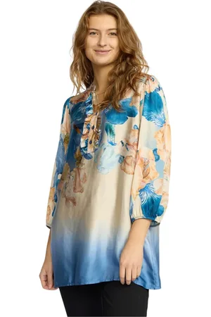 2-Biz Dames, Blouses & Shirts, Veelkleurig, Maat: S Viscose