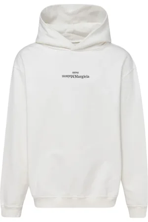 Maison Margiela Heren, Sweatshirts & Hoodies, Wit, Maat: M Katoen