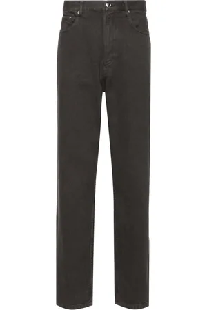 A.P.C. Heren, Jeans, Grijs, Maat: W36 Katoen