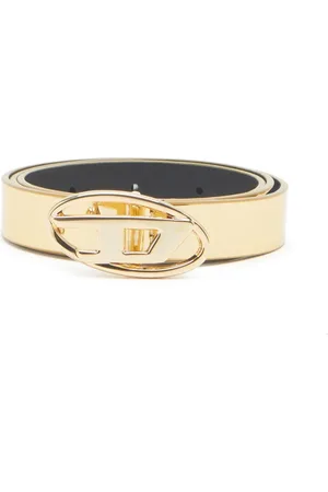 Diesel Dames, Accessoires, Geel, Maat: 75 CM Leer