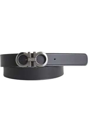Salvatore Ferragamo Heren, Accessoires, Zwart, Maat: 115 CM Katoen