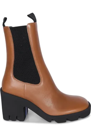 Burberry Dames, Schoenen, Bruin, Maat: 38 EU Leer