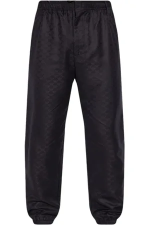 Emporio Armani Heren, Broeken, Blauw, Maat: 2XL Wol