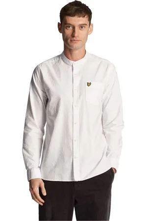 Lyle & Scott Heren, Overhemden, Wit, Maat: XS Katoen