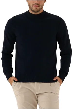 Anerkjendt Heren, Truien, Blauw, Maat: M Wol