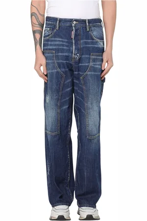Dsquared2 Heren, Jeans, Blauw, Maat: M