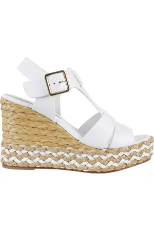 Paloma Barceló Dames, Schoenen, Wit, Maat: 39 EU Leer