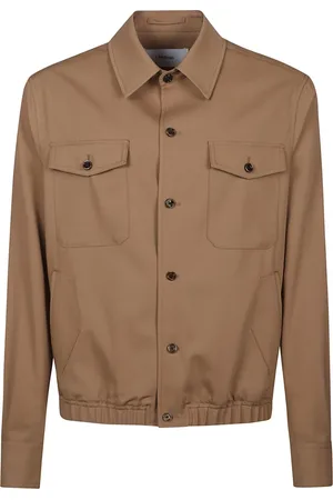 LARDINI Heren, Jassen, Bruin, Maat: L Wol
