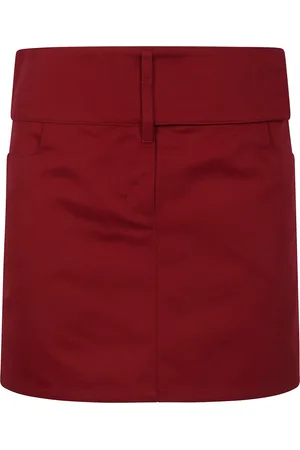 Courrèges Dames, Rokken, Rood, Maat: XS Katoen