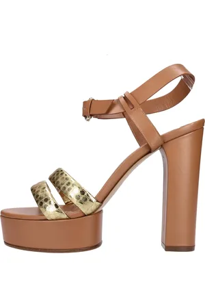 Casadei Dames, Schoenen, Bruin, Maat: 37 EU Leer