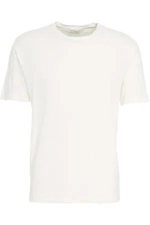 Daniele Fiesoli Heren, Tops, Wit, Maat: 2XL Linnen