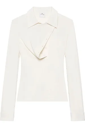 Courrèges Dames, Tops, Wit, Maat: S Viscose