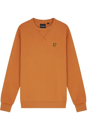 Lyle & Scott Heren, Sweatshirts & Hoodies, Oranje, Maat: XL Katoen