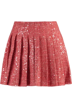 Self-Portrait Dames, Rokken, Rood, Maat: S Viscose