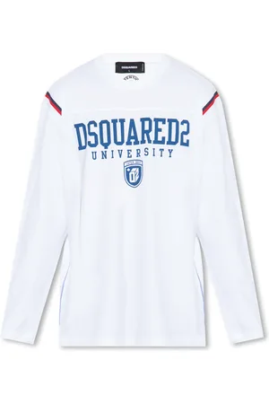 Dsquared2 Heren, Tops, Wit, Maat: XL Katoen