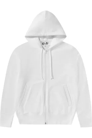 Comme des Garçons Heren, Sweatshirts & Hoodies, Wit, Maat: L Poliester