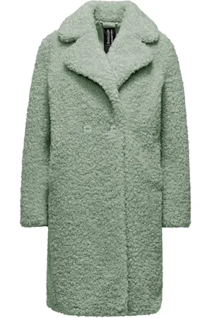 Bomboogie Dames, Mantels, Groen, Maat: S Fleece