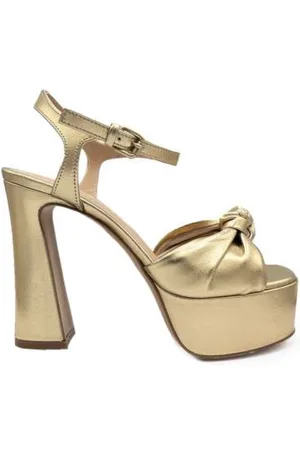 ROBERTO FESTA Dames, Schoenen, Geel, Maat: 39 EU Leer