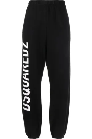 Dsquared2 Dames, Broeken, Zwart, Maat: M Katoen