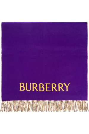 Burberry Unisex, Accessoires, Paars, Maat: ONE Size Kasjmier