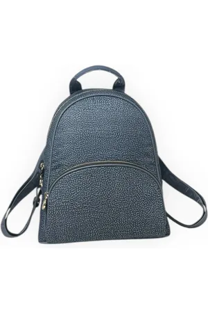 Borbonese Dames, Tassen, Blauw, Maat: ONE Size Nylon