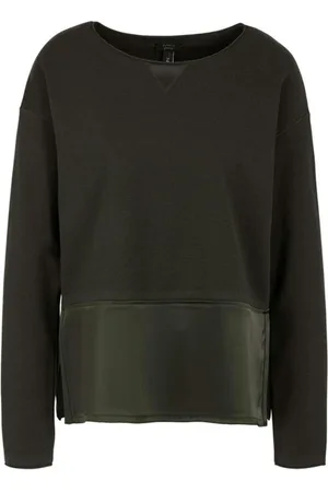 Marc Cain Dames, Truien, Zwart, Maat: XL Wol