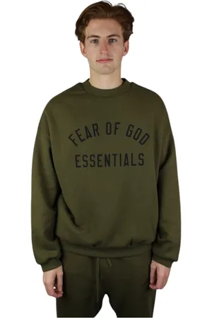 FEAR OF GOD Heren, Sweatshirts & Hoodies, Groen, Maat: L Fleece