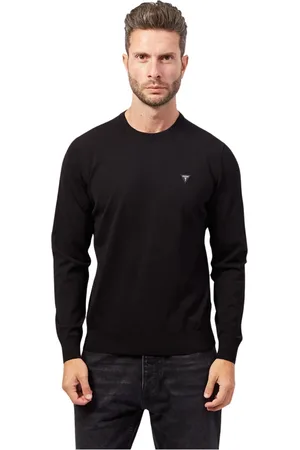 Guess Heren, Sweatshirts & Hoodies, Zwart, Maat: M Katoen