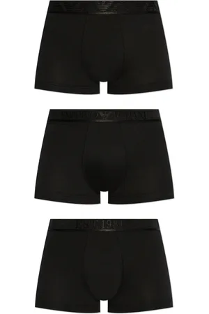 Emporio Armani Heren, Ondergoed, Zwart, Maat: S Katoen