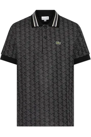 Lacoste Heren, Tops, Zwart, Maat: M Katoen