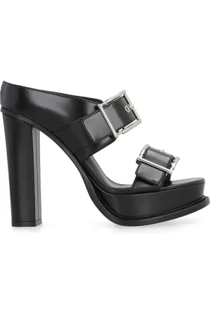 Alexander McQueen Dames, Schoenen, Zwart, Maat: 37 EU Leer